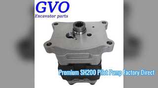 GVO LS2800 Pilot Pump for SH200 SH300 Excavator Repair