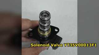 Excavator Spare Parts for Kobelco SK200-6E SK210 SK230-6E Solenoid Valve YT35V00013F1 KWE5K-31/G24DA